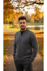CELEP ERKEK FERMUARLI ÖRME HIRKA K550