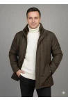 BİGAZZİ ERKEK BATTAL İÇİ KÜRKLÜ YAKA SEYYAR KABAN M99516