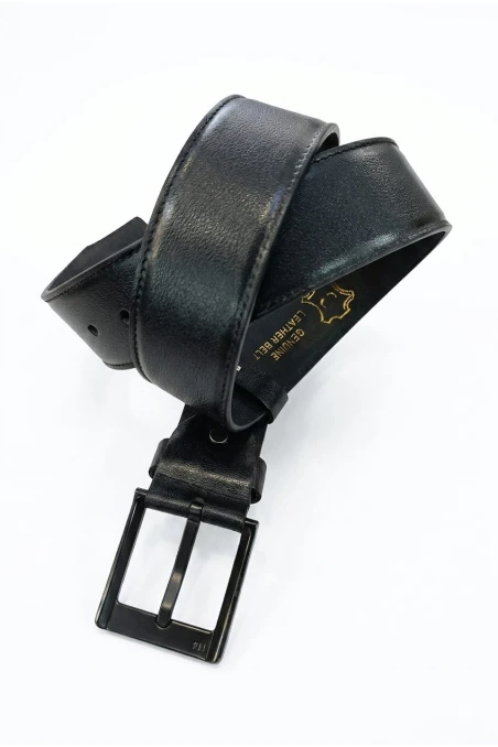 LEATHER BELT PRODUCT ERKEK ORJİNAL DERİ KEMER 4 CM KMR002