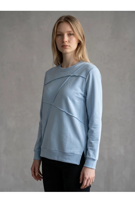 SERRA ÇAPRAZ ÇIMALI MODAL SWEAT